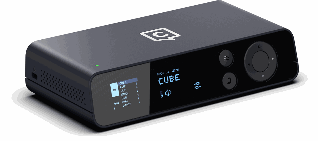 Catchbox Hub DSP, récepteur sans fil avec automixeur et interface USB-C