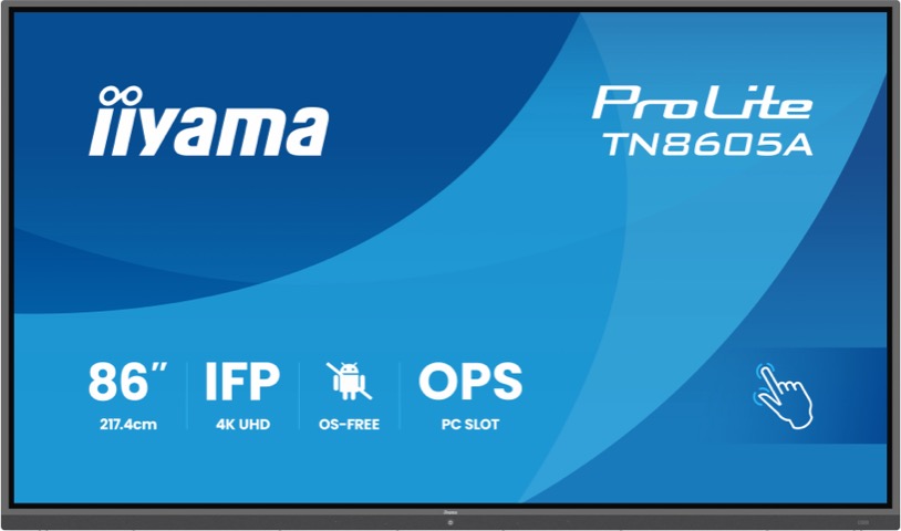 Écran interactif tactile iiyama TN8605A 86 pouces