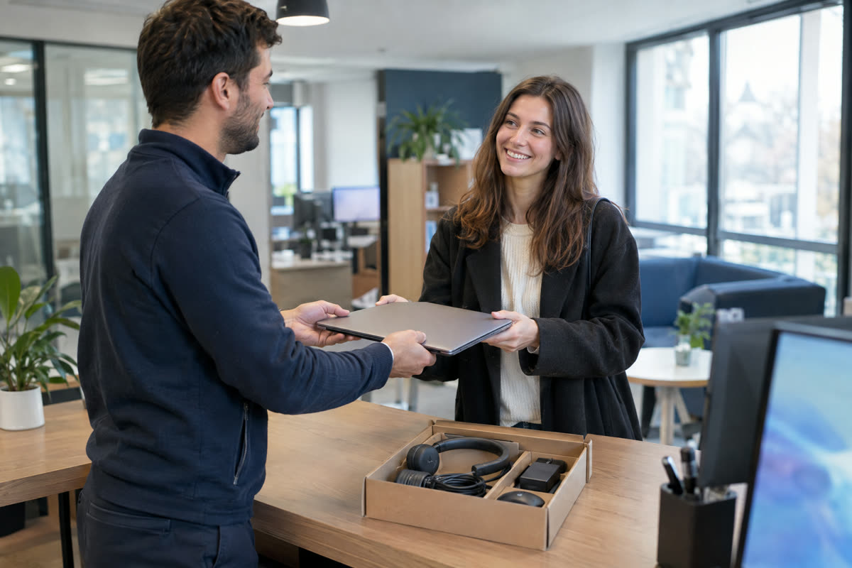 Onboarding IT : comment équiper un nouveau collaborateur en 24h